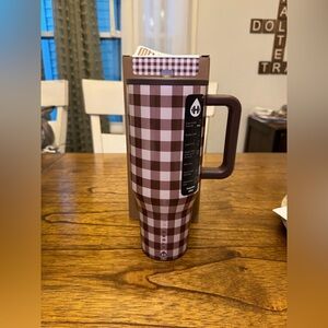 HydroJug x ACTA Brown Gingham Traveler 40oz